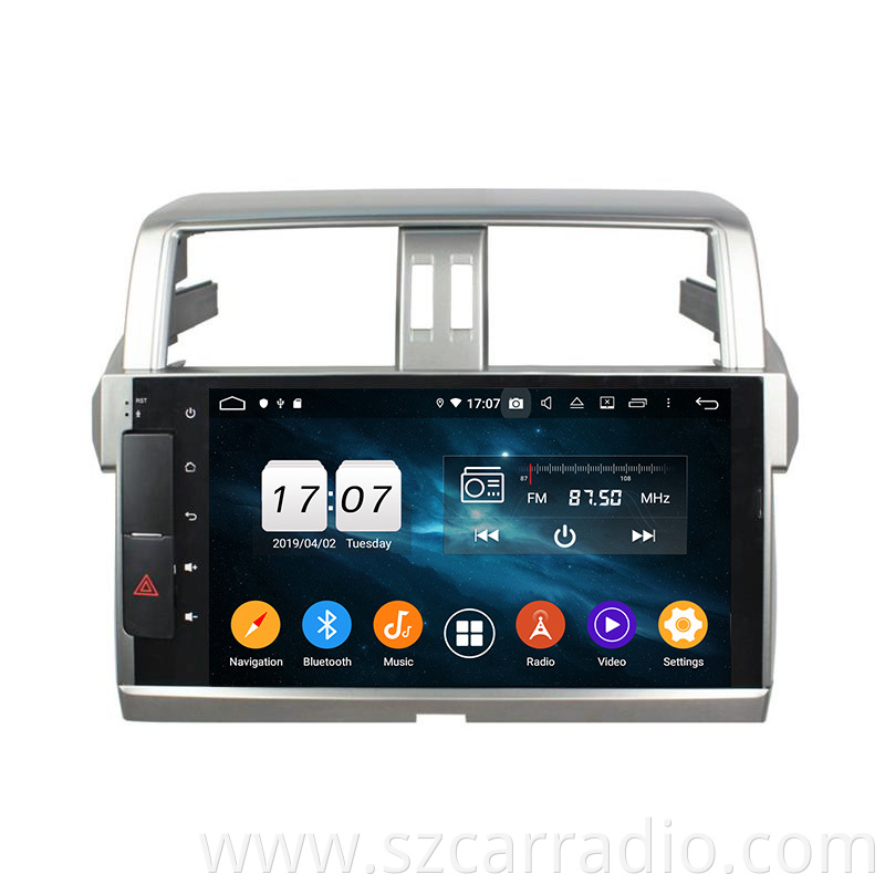 Prado 2014 car multimedia dvd player